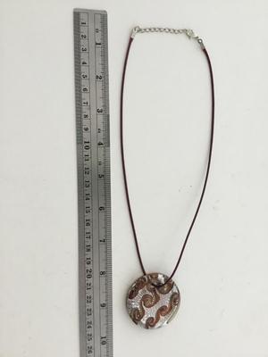 Unmarked red beautiful necklace