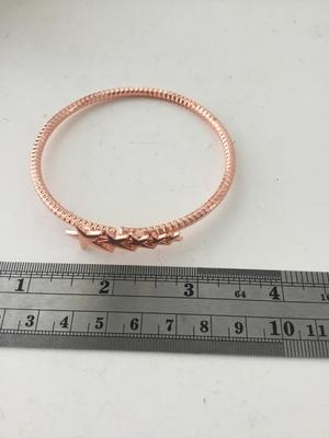 Rose gold star fashion bracelet