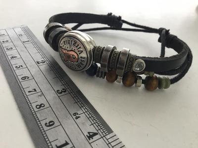 West Virginia marked multilayer adjustable bracelet