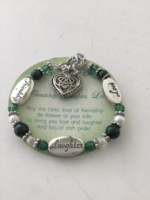Friendship green bracelet