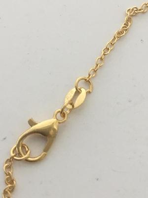 925 marked shell necklace