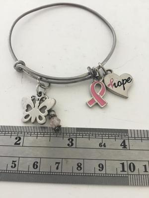 Hope charm bracelet