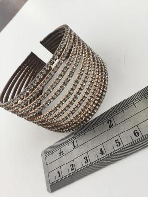 Rhinestone fashion cuff bracelet