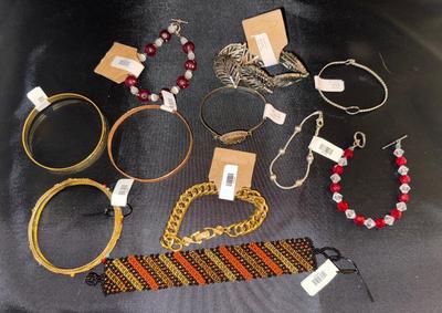 11 Bracelet Lot Vintage and Contemporary