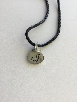 Beautiful letter pendant fashion necklace