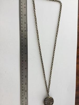 Bronze tone beautiful fashion necklace