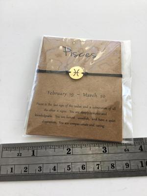 Zodiac sign stretchy fashion bracelet