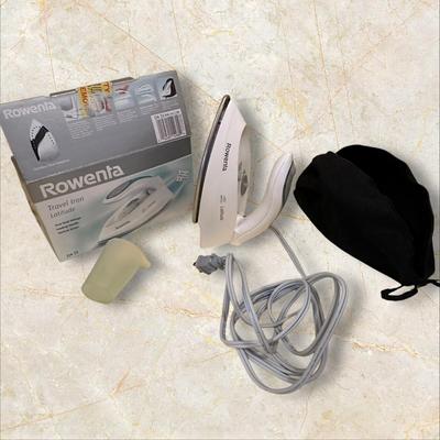 Rowenta Travel Iron in Box, Tested/Works, Like New