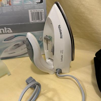 Rowenta Travel Iron in Box, Tested/Works, Like New