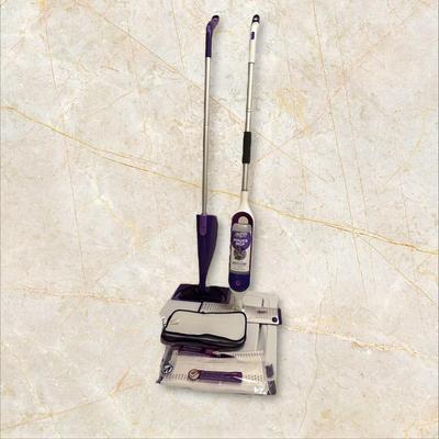 Two Swiffers, Power Mop & Wet Jet, with Extra Pads