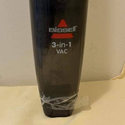 Bissell 3-in-One Vac; Tested/Works/Flaw; Model 38B1-L