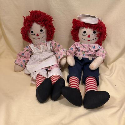 Raggedy Ann and Andy Dolls