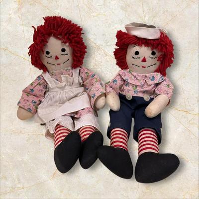 Raggedy Ann and Andy Dolls