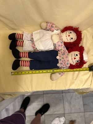 Raggedy Ann and Andy Dolls