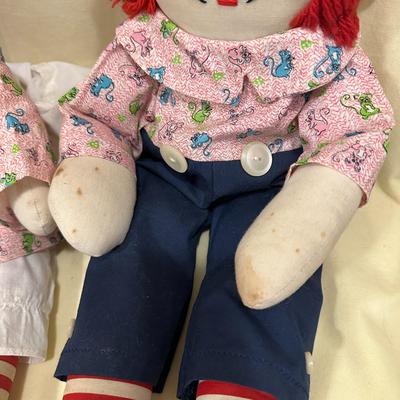 Raggedy Ann and Andy Dolls
