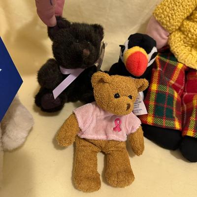 Lot of Mixed Stuffed Animals