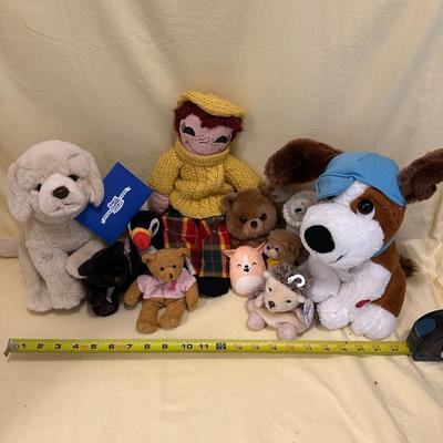 Lot of Mixed Stuffed Animals