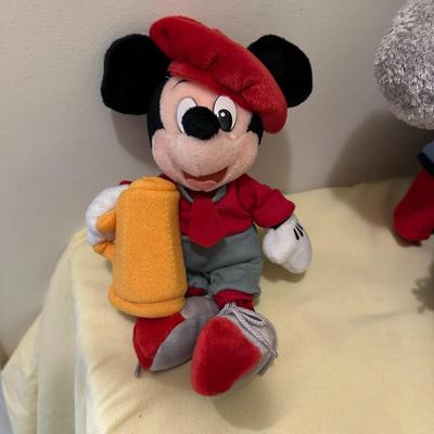 Disney Lot Featuring Eeyore, Mickey, and Pooh
