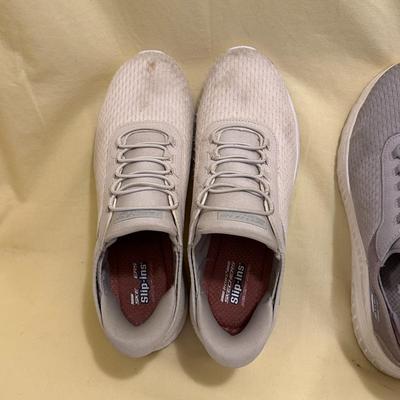 2 pair Skechers Slip-Ins with Memory Foam Sneakers Sz. 10