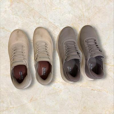 2 pair Skechers Slip-Ins with Memory Foam Sneakers Sz. 10