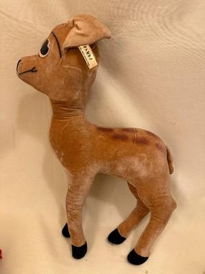 Disney Vintage Bambi Stuffed Animal Character Novelty Co. 15" Tall
