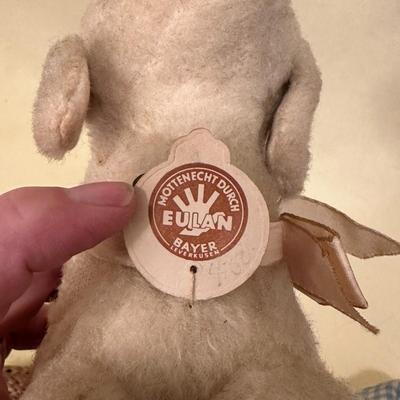 Steiff Stuffed Lamb with Bell "Lamby"