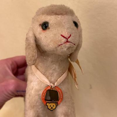 Steiff Stuffed Lamb with Bell "Lamby"