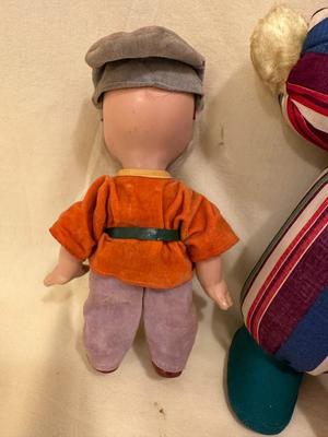 Two Vintage Dolls, "Doc" from Snow White