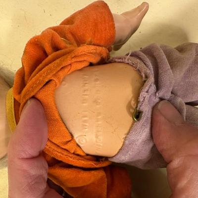 Two Vintage Dolls, "Doc" from Snow White