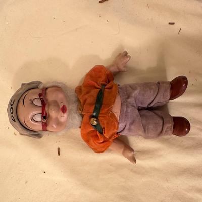 Two Vintage Dolls, "Doc" from Snow White
