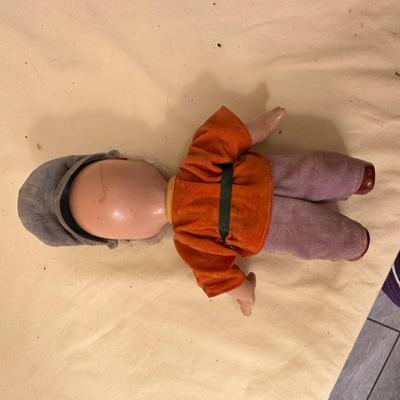 Two Vintage Dolls, "Doc" from Snow White