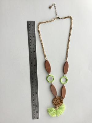 1946 marked vintage statement necklace