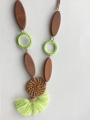 1946 marked vintage statement necklace