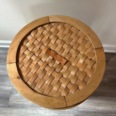 Tall Laundry Hamper Basket with Lid