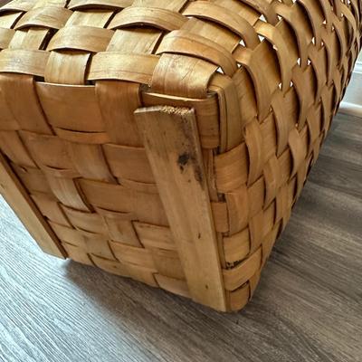 Tall Laundry Hamper Basket with Lid