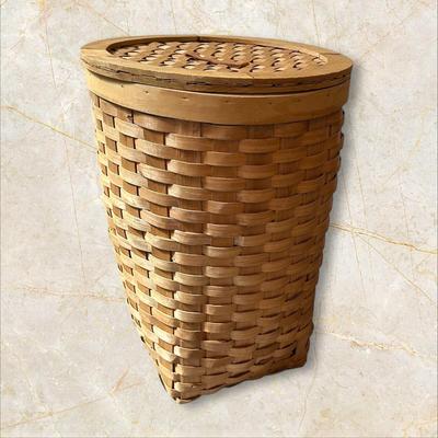 Tall Laundry Hamper Basket with Lid