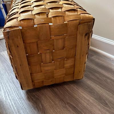 Tall Laundry Hamper Basket with Lid
