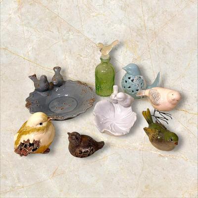 Birds, Birds, Birds! Ceramic, Glass Figurines/Decor