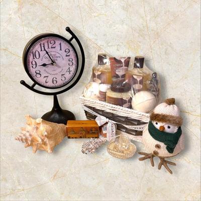 Misc Mixed Decor and Bath/Beauty Items- Great Variety!