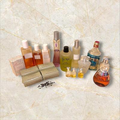 Assorted Perfumes, Bottles, and Soap/Body Care; Crabtree & Evelyn