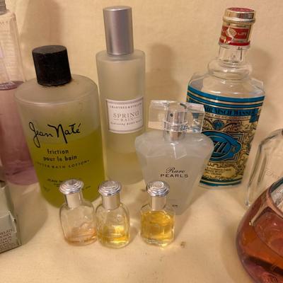 Assorted Perfumes, Bottles, and Soap/Body Care; Crabtree & Evelyn