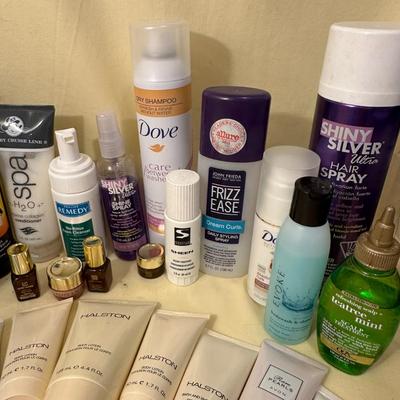 Assorted Bathroom Personal Care Items & Blow Dryer (tested/works)