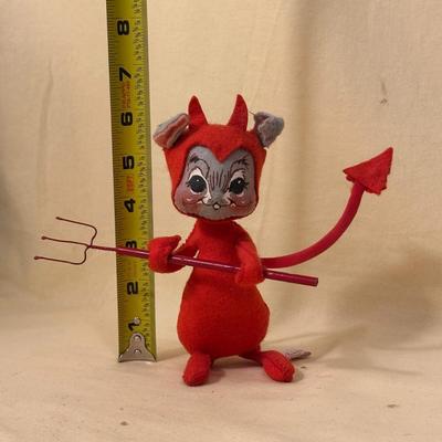 Annalee Vintage Mobilitee Dolls #1: Mouse Dragon 1965/1982 Meredith, NH USA