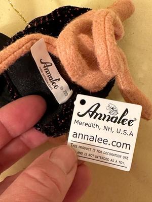Annalee Vintage Mobilitee Dolls #4 Witchie Mouse, Meredith, NH USA 2000