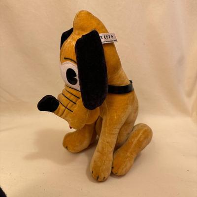 Vintage Pluto, Walt Disney Productions: Character Novelty Co.