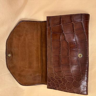 Real Alligator Clutch Handbag - It's Got Claws!