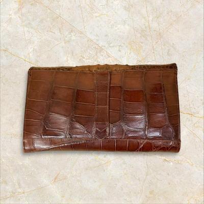 Real Alligator Clutch Handbag - It's Got Claws!
