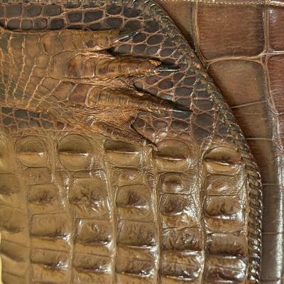 Real Alligator Clutch Handbag - It's Got Claws!