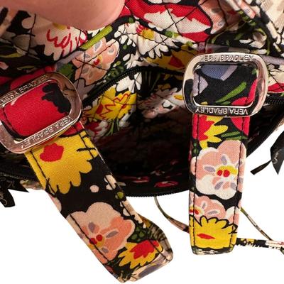 Two Matching Vera Bradley Pieces Backpack and Small Crossbody Clutch Bag