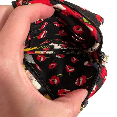 Two Matching Vera Bradley Pieces Backpack and Small Crossbody Clutch Bag